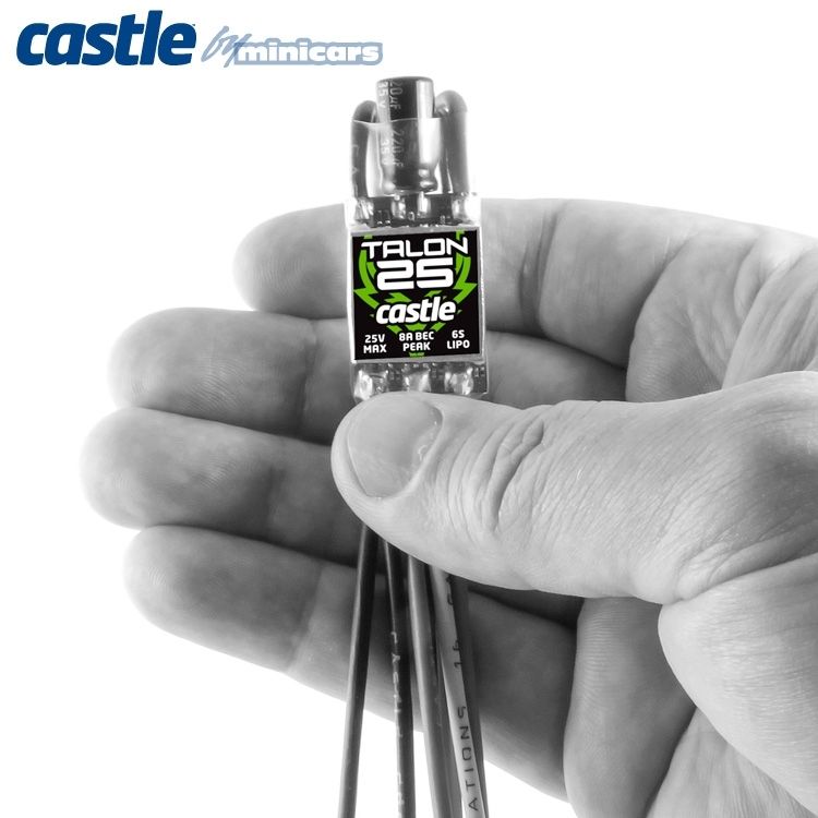 Castle Talon 25 - 2S-6S 25A 5A-BEC ESC 010-0128-00
