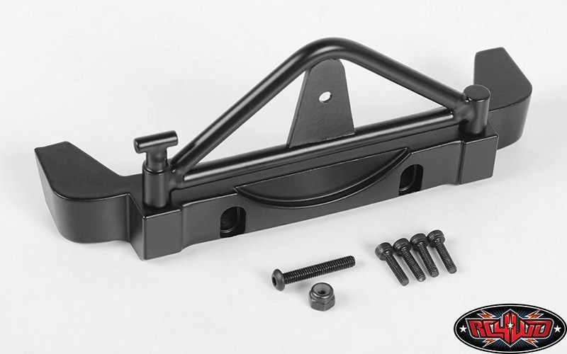 RC4WD ZS-0701 Tough Armor Rear Bumper for 1/18 Black Rock Body