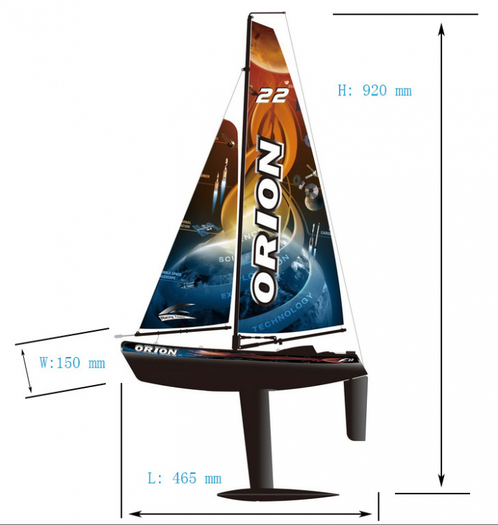 Joysway Sailboat Orion V2 465mm RTR 8803