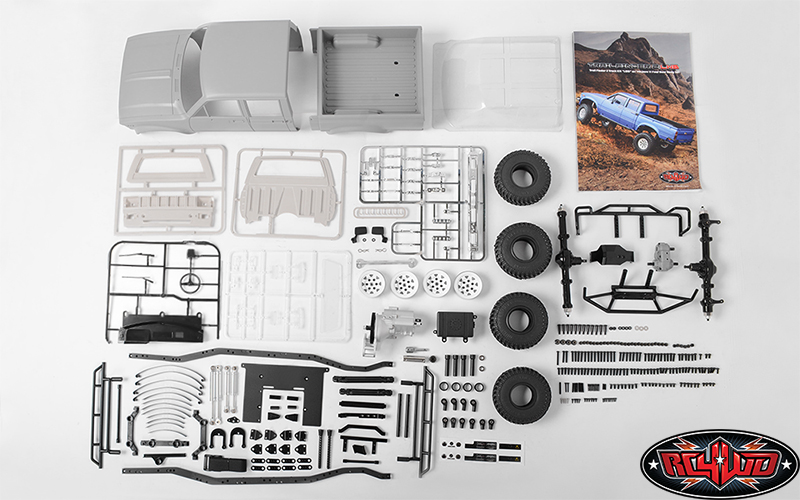RC4WD Trail Finder 2 Truck Kit LWB w/ Mojave II 4-Door Body Set Z-K0058