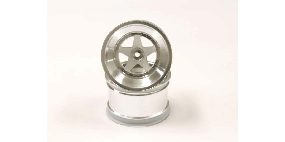Kyosho Felgen Hinten Scorpion 2014 (2) Chrome Satin 2.2 inch SCH006SCB