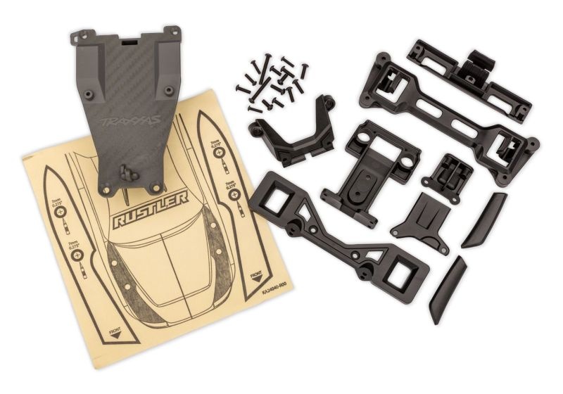 Traxxas Karo Conversion-Kit für Clipless Rustler 2WD 3734X