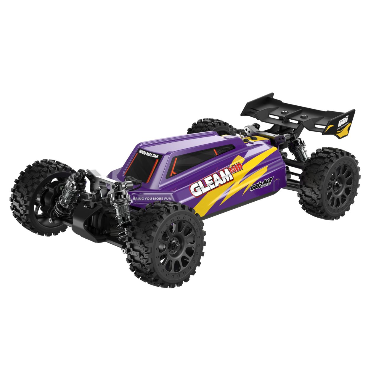 UDI R/C UD1204 GLEAM Pro 1/12 4WD Brushless Buggy Purple - Abbildung 1
