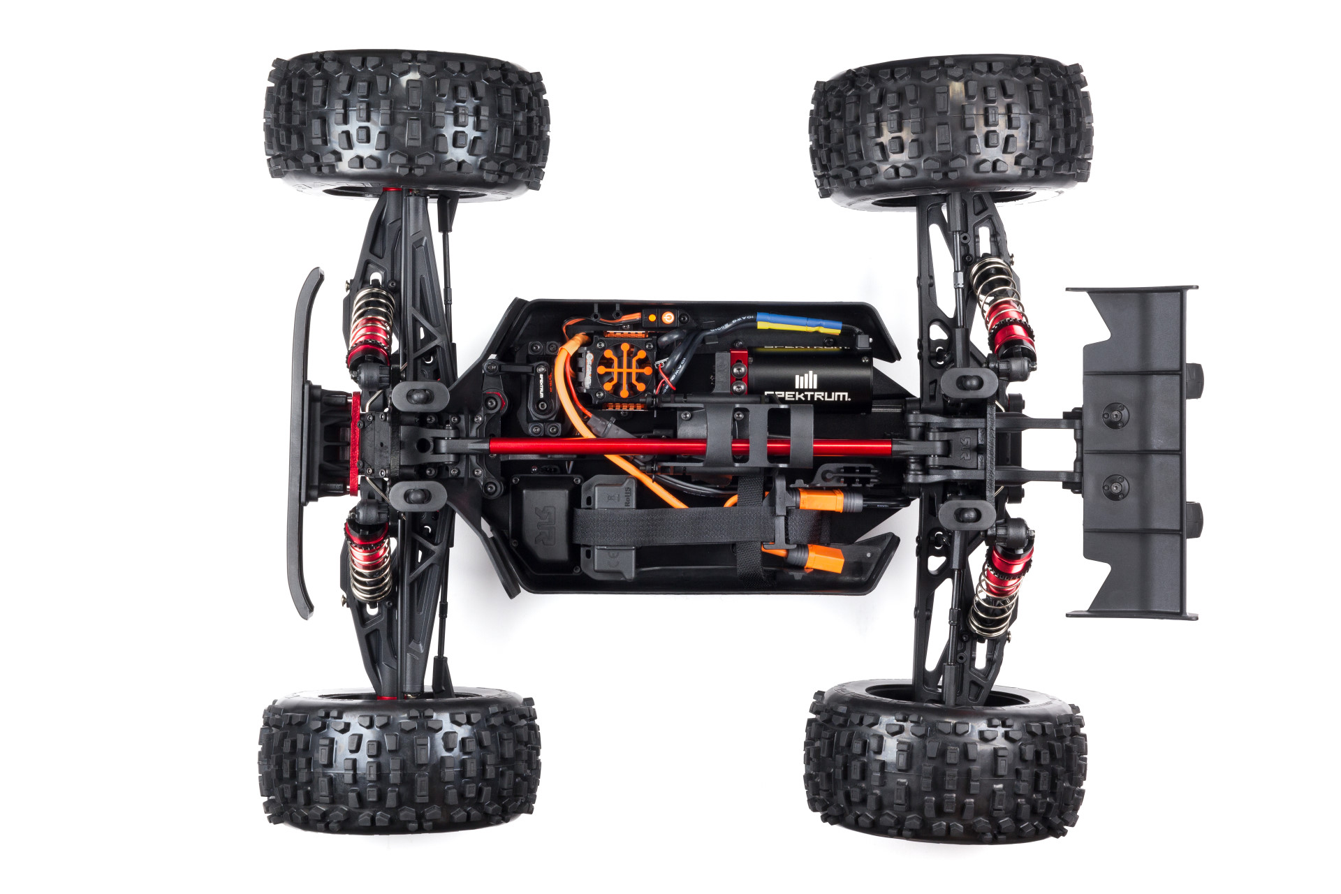 ARRMA 1/8 NOTORIOUS 6S V5 4WD BLX Stunt Truck w/ Spektrum RTR Black ARA8611V5T1