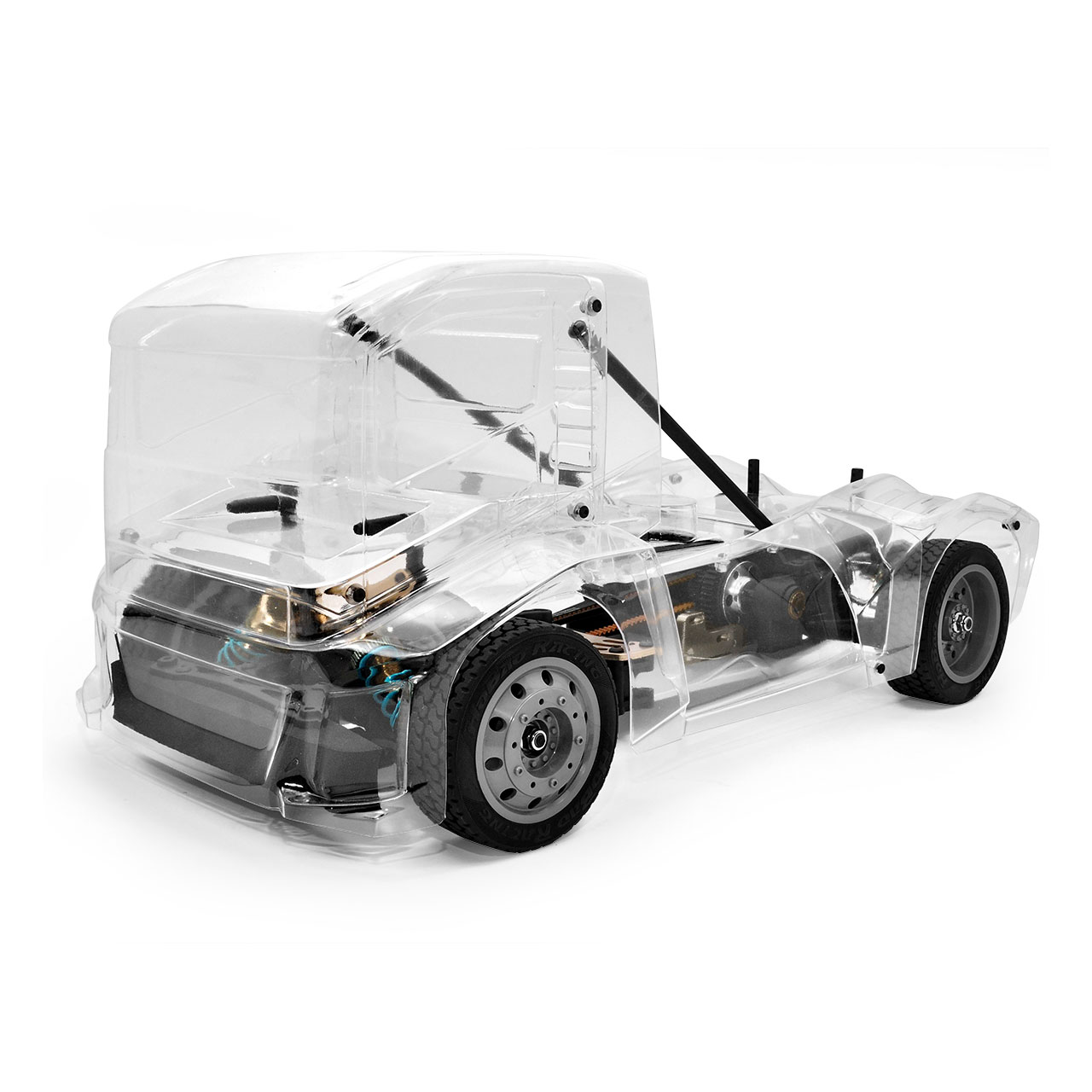 HoBao Hyper EPX Semi Truck On-Road ARR klare Karosserie GPX4E-CL