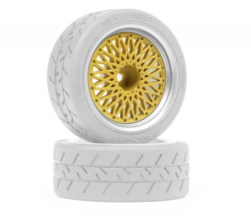 HPI BBS RS Felgen Silber/Gold 26mm (6mm Offset) 120266