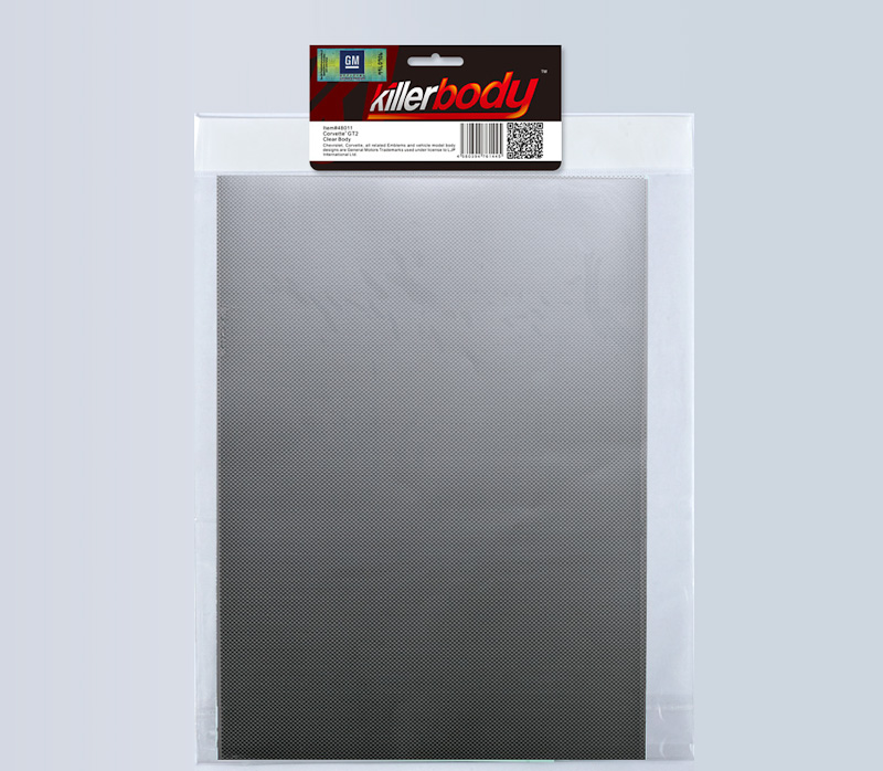 KB48125 Dekorbogen Kohlefaser Type-A