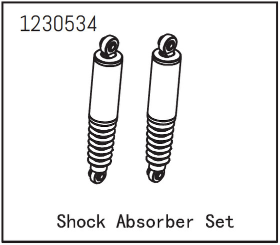 Absima Stoßdämpfer Set (2 St.) 1230534