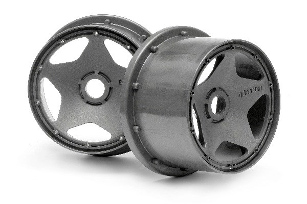 HPI Super Star Felge Grau (120X75mm/2St/Baja 5B) 3227
