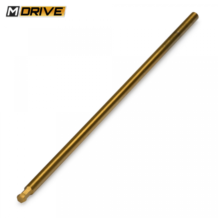 M-DRIVE Pro TiN Innensechskant Kugelkopf Ersatz Bits 2.5mm MD23125