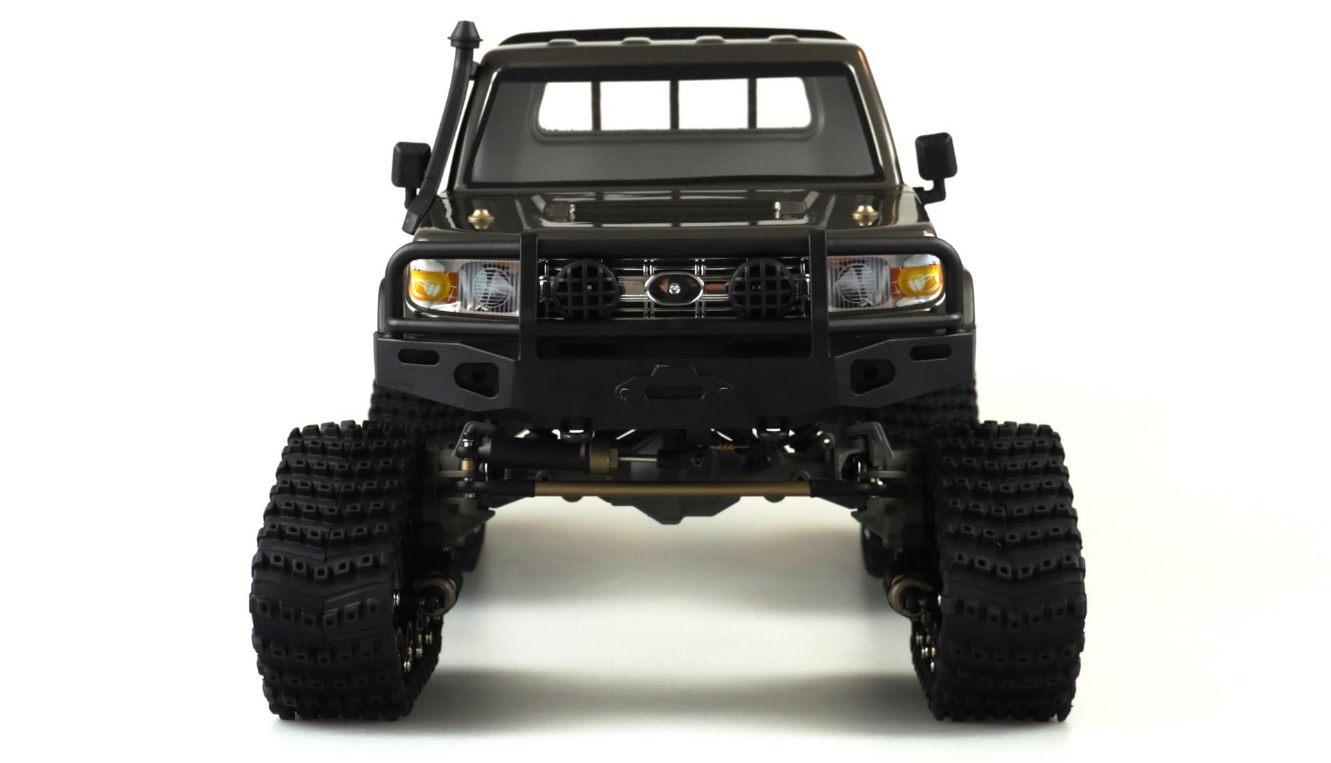 Amewi AMXRock RCX10TP Scale Crawler Pick-Up 1:10 RTR grau 22459