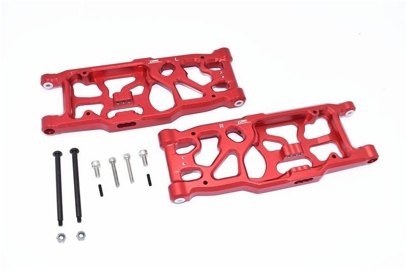 GPM Alu Querlenker unten hinten rot ARRMA Kraton, Outcast 8s MAKX056R