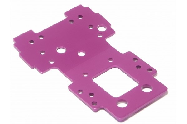HPI Untere gehäuseplatte 2.5mm (Lila) 86067