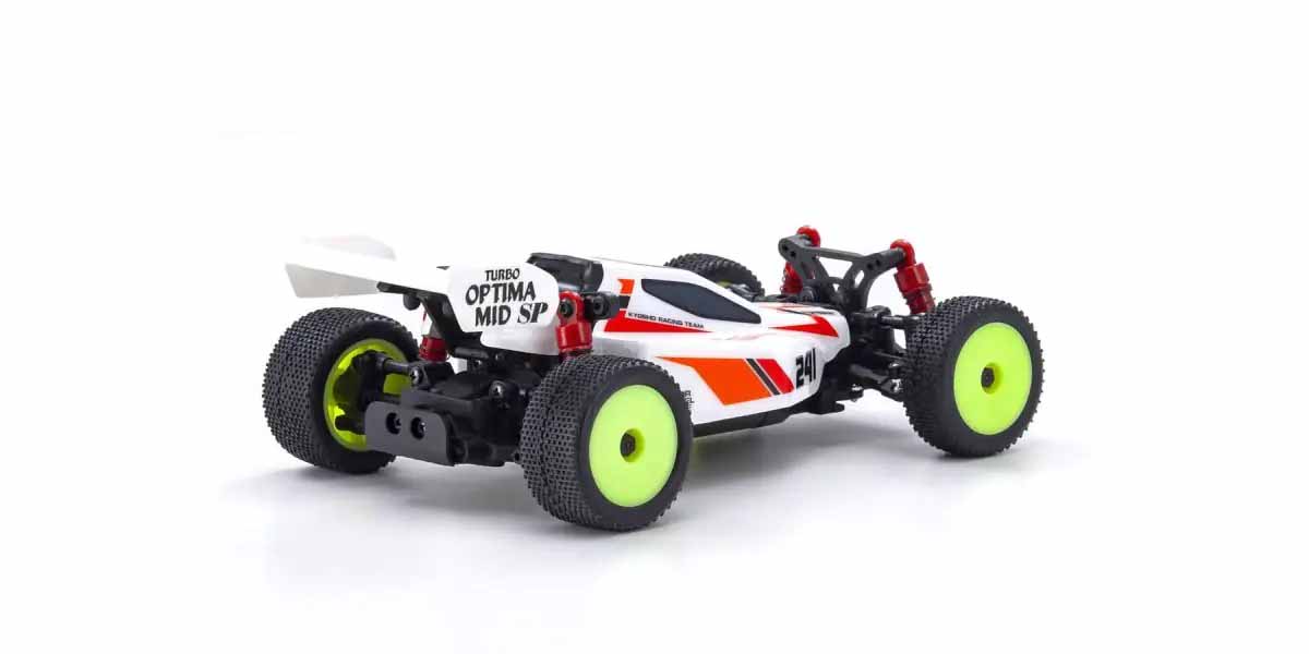 Kyosho Mini-Z MB010 Readyset 4WD Turbo Optima Mid Special White 32096W - Abbildung 2