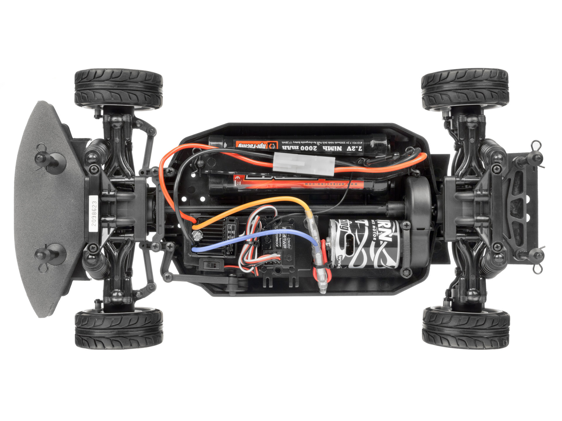 HPI 1:10 R/C E10 Michele Abbate GrrRacing Touring Car 120090