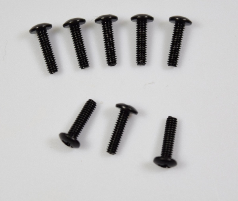 Absima Rundkopf Kreutzschlitzschraube M2x8 (8 St.) 1230466