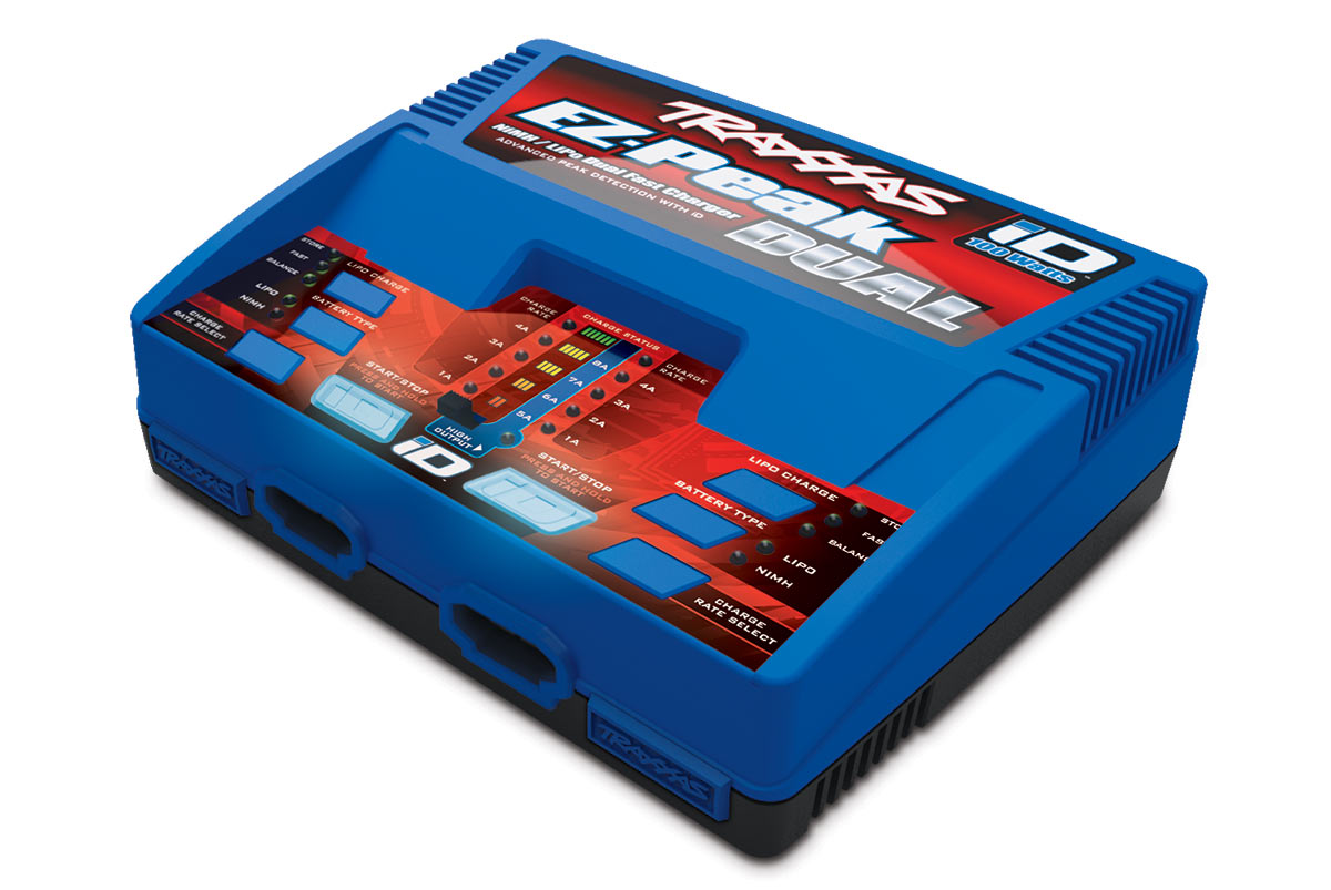 Traxxas DUAL EZ-Peak Plus 2x4-Amp NiMH/Lipo Schnell-Lader 2972G 2972GX V2018 - Abbildung 2