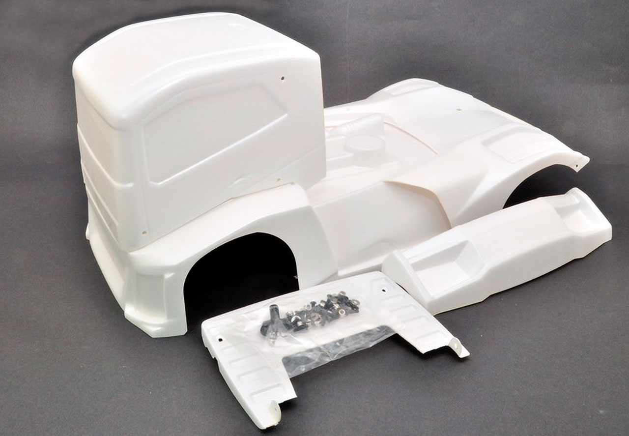 HoBao Hyper EPX Semi Truck Karosserie Perl Weiß 22326