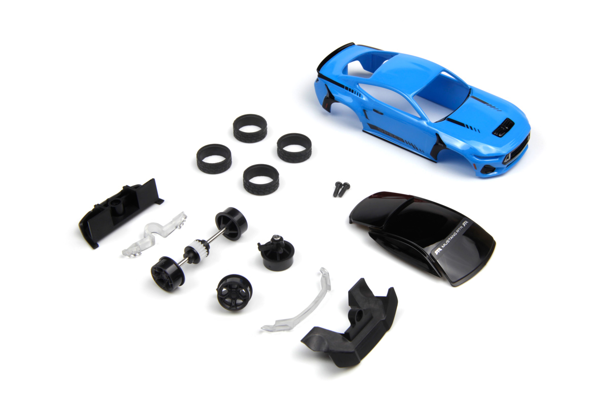 HPI nano-TTR Ford Mustang RTR Spec5 G. Blue - Body 161435