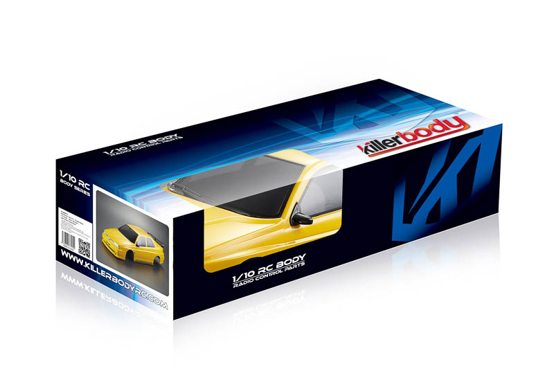 KB48474 Alfa Rome 155 GTA Karosserie Gelb 195mm RTU