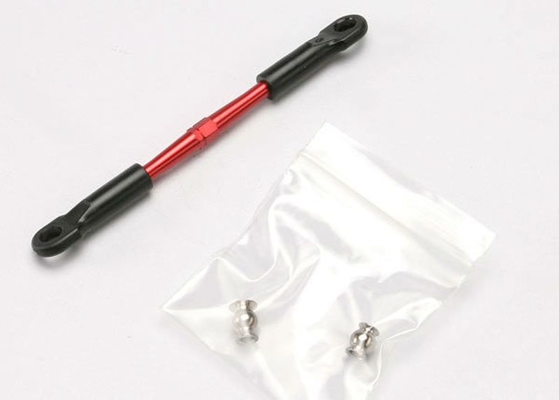 Traxxas L/R Gewindestange Alu rot 5594