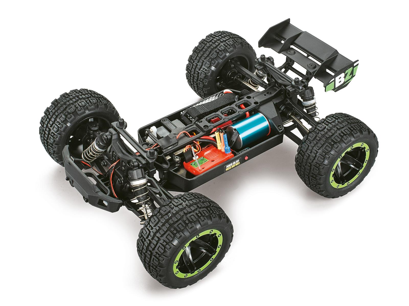 BLACKZON Slyder ST Turbo Grün 1/16 4WD Brushless Stadium Truck 540202 - Abbildung 3