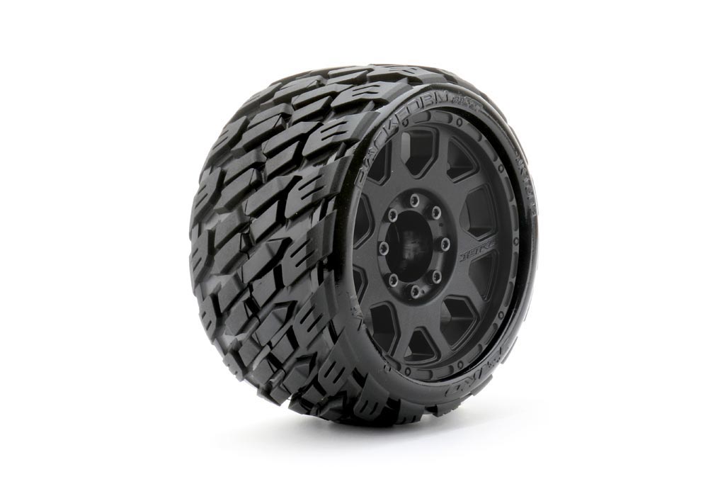Jetko Extreme Tyre for Maxx Low Profile Rockform Belted on 3.8" Black Rim JK1603CBMAXX