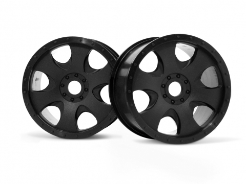 HPI WARLOCK FELGE SCHWARZ (83x56mm/2ST) 3191
