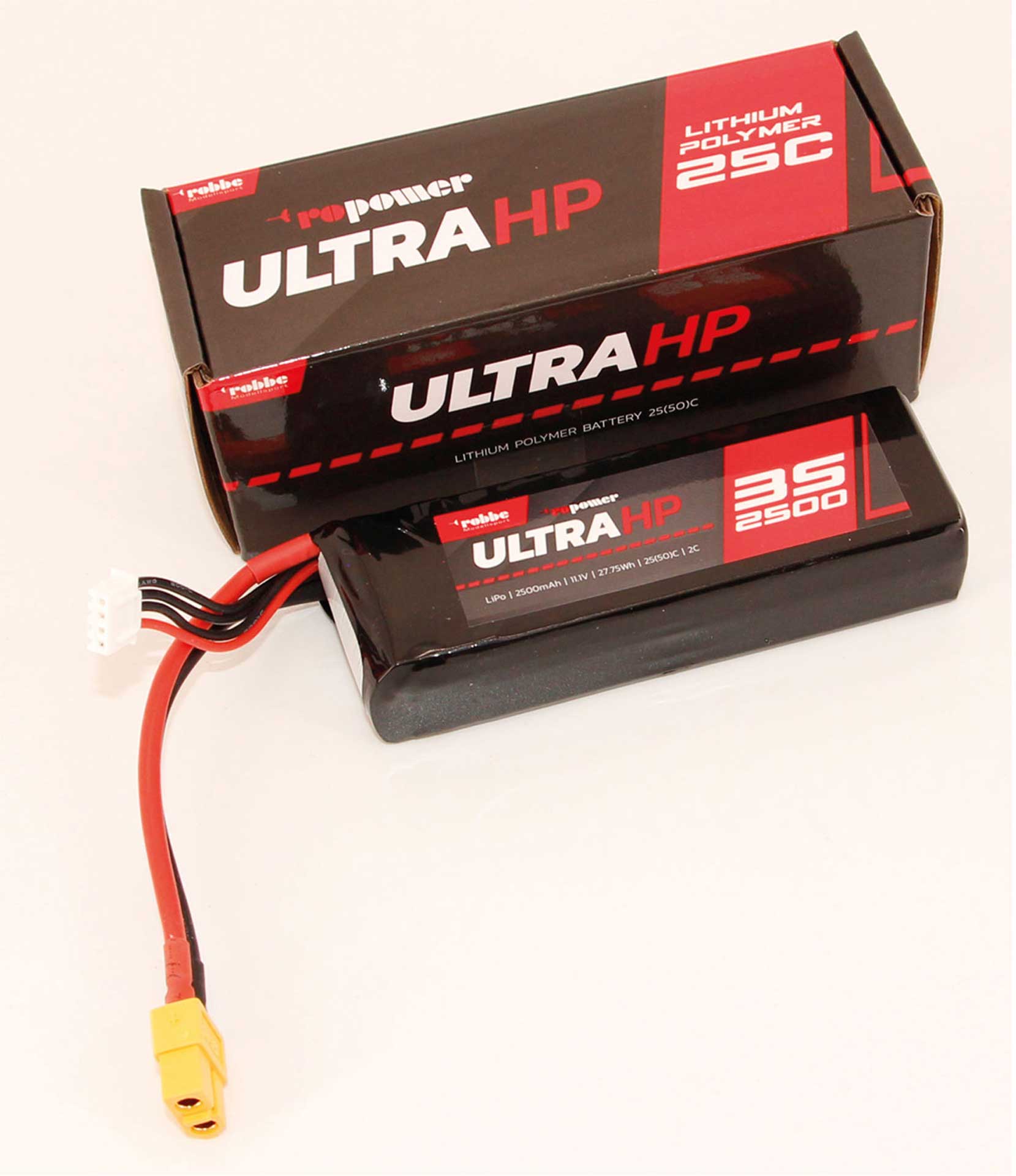 Robbe RO-POWER ULTRA HP 2500MAH 11,1 VOLT 3S 25(50)C LIPO AKKU 7339