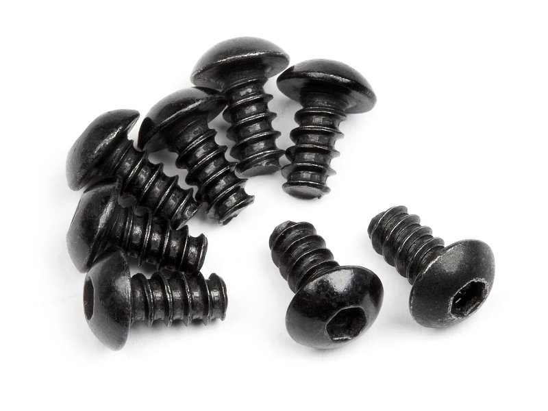 HPI Flachkopfschneidschraube M3X6mm (Innensechsk./8St) 103672 - Abbildung 1