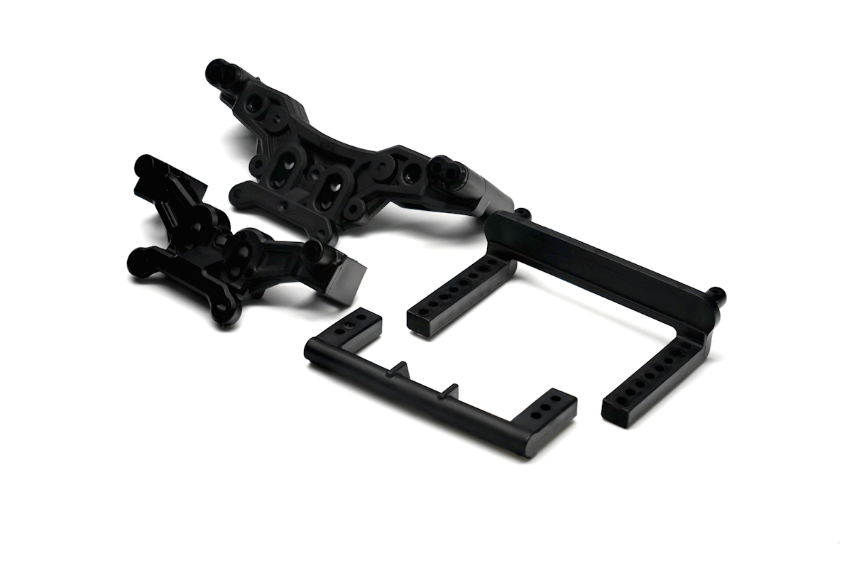 BlackZon Smyter DB Dämpferbrücke & Karosserie Halter Set 540189
