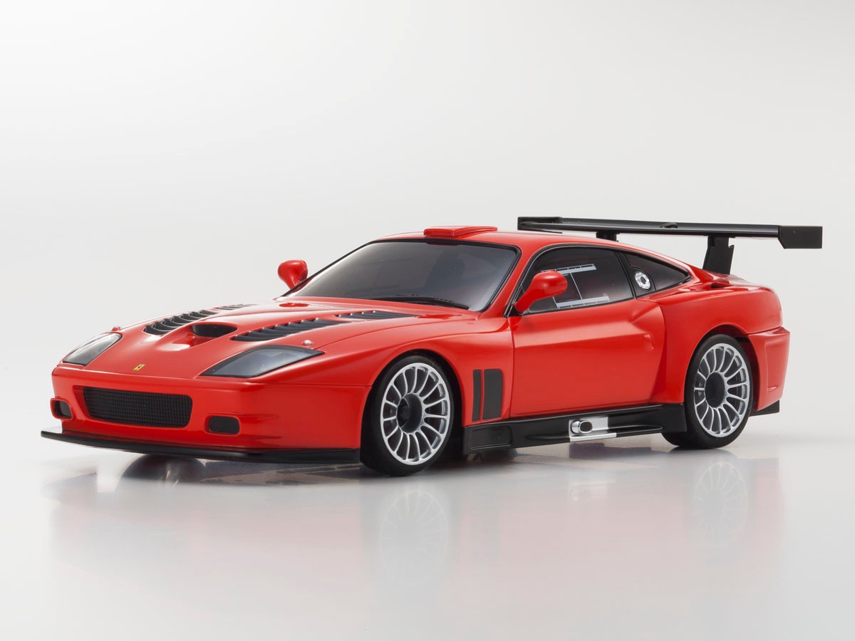 Kyosho AUTOSCALE MINI-Z FERRARI 575 GTC ROT (W-RM) MZP338R