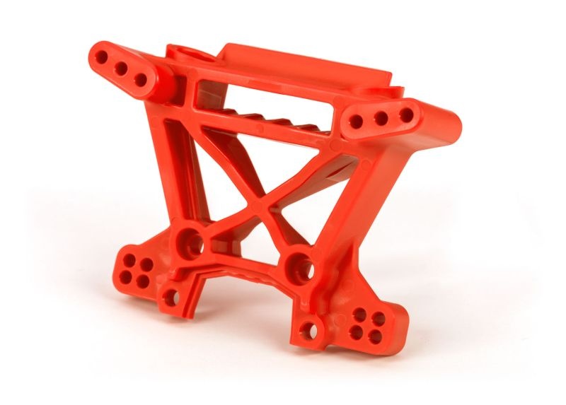 Traxxas Dämpferbrücke vo extreme heavy duty rot (aus 9080 Upgrade Ki 9038R
