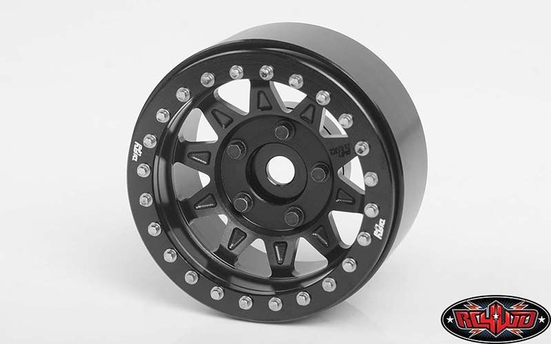RC4WD Dirty Life RoadKill 1.7 Beadlock Wheels (Black) Z-W0299