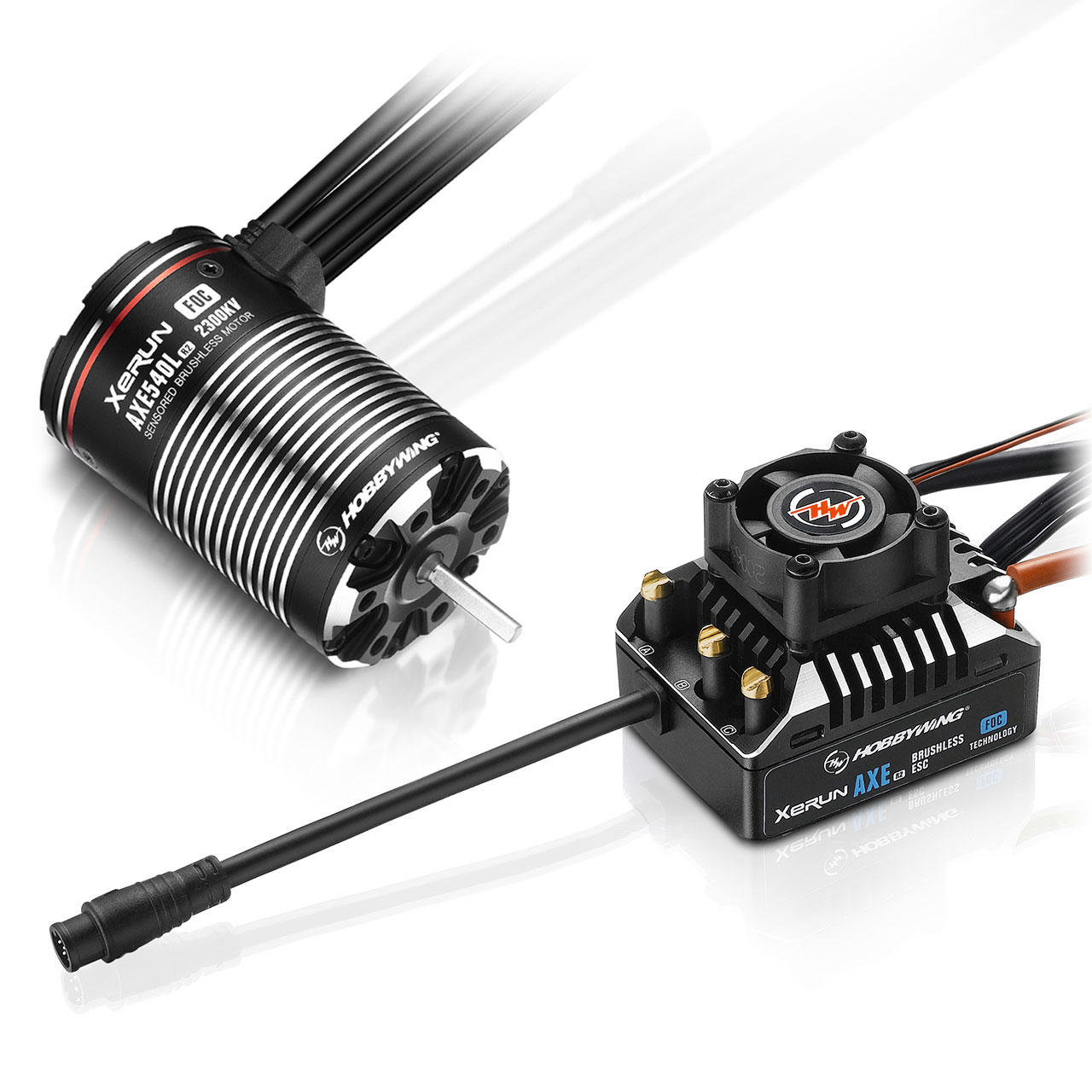 Hobbywing Xerun Axe540L R2-2300kV FOC Combo für Rock Crawler 38020318