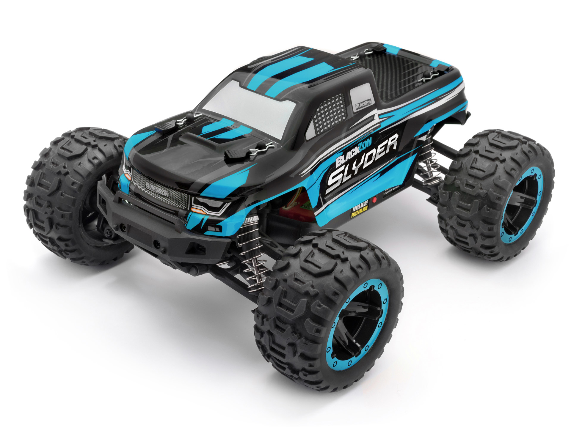 BLACKZON Slyder MT Blau 1/16 WD Elektro RC Monster Truck 540104 - Abbildung 2