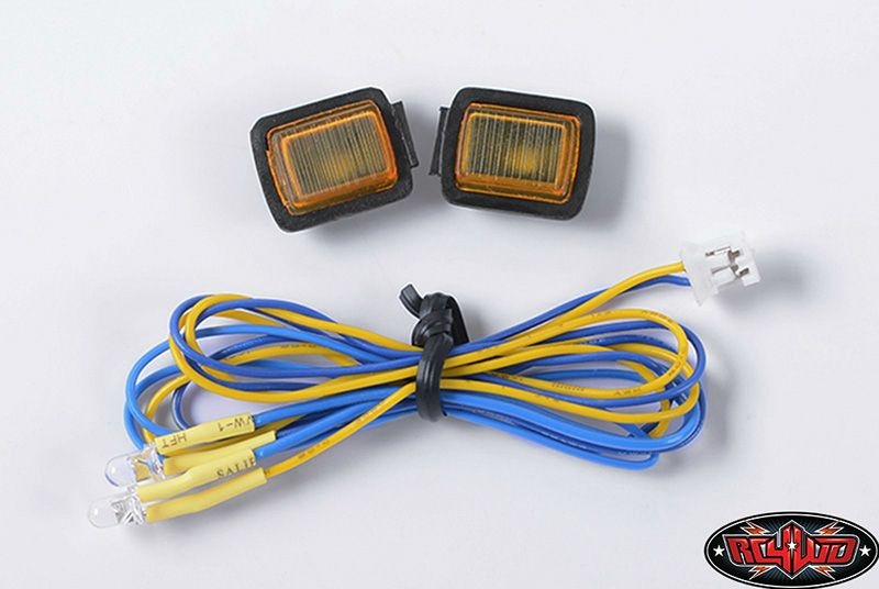 RC4WD Turn Signal LED Light Set for Tamiya CC01 Jeep Wrangler (Det VVV-C0092