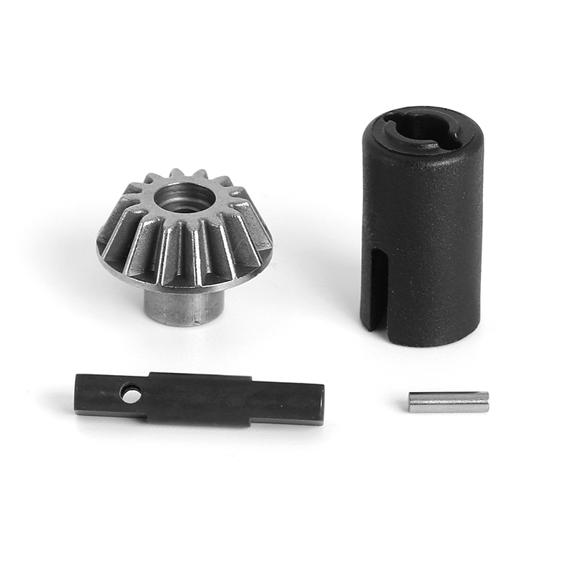 LC Racing Stahl Kegelrad mit Welle und Abtrieb LC8012