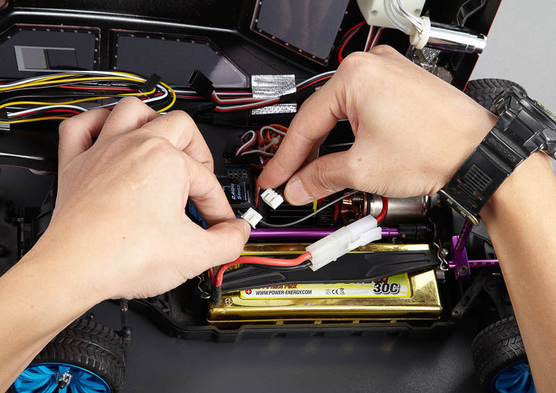 KB48507 Auspuffanlage mit Dampf und LED