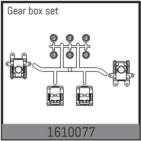 Absima Gear box set 1610077
