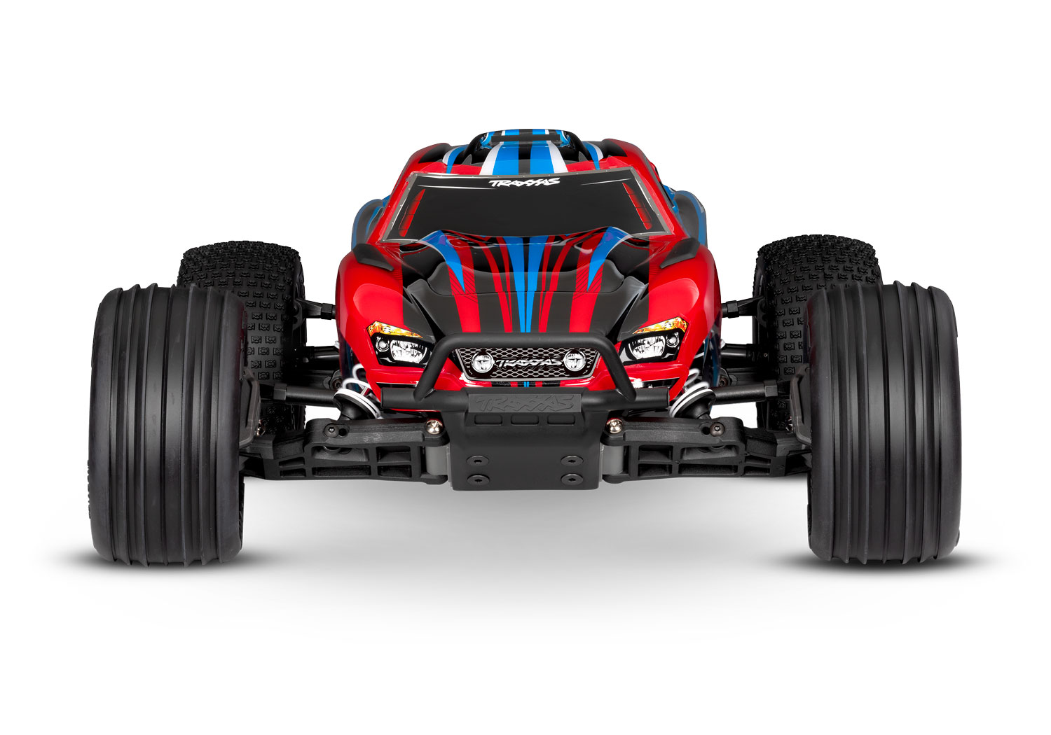 Traxxas Rustler Rot HD 1/10 2WD Stadium-Truck RTR mit Akku & USB-Lader 37254-8 - Abbildung 8