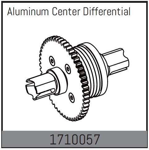 Absima Aluminium Mitteldifferential 1710057