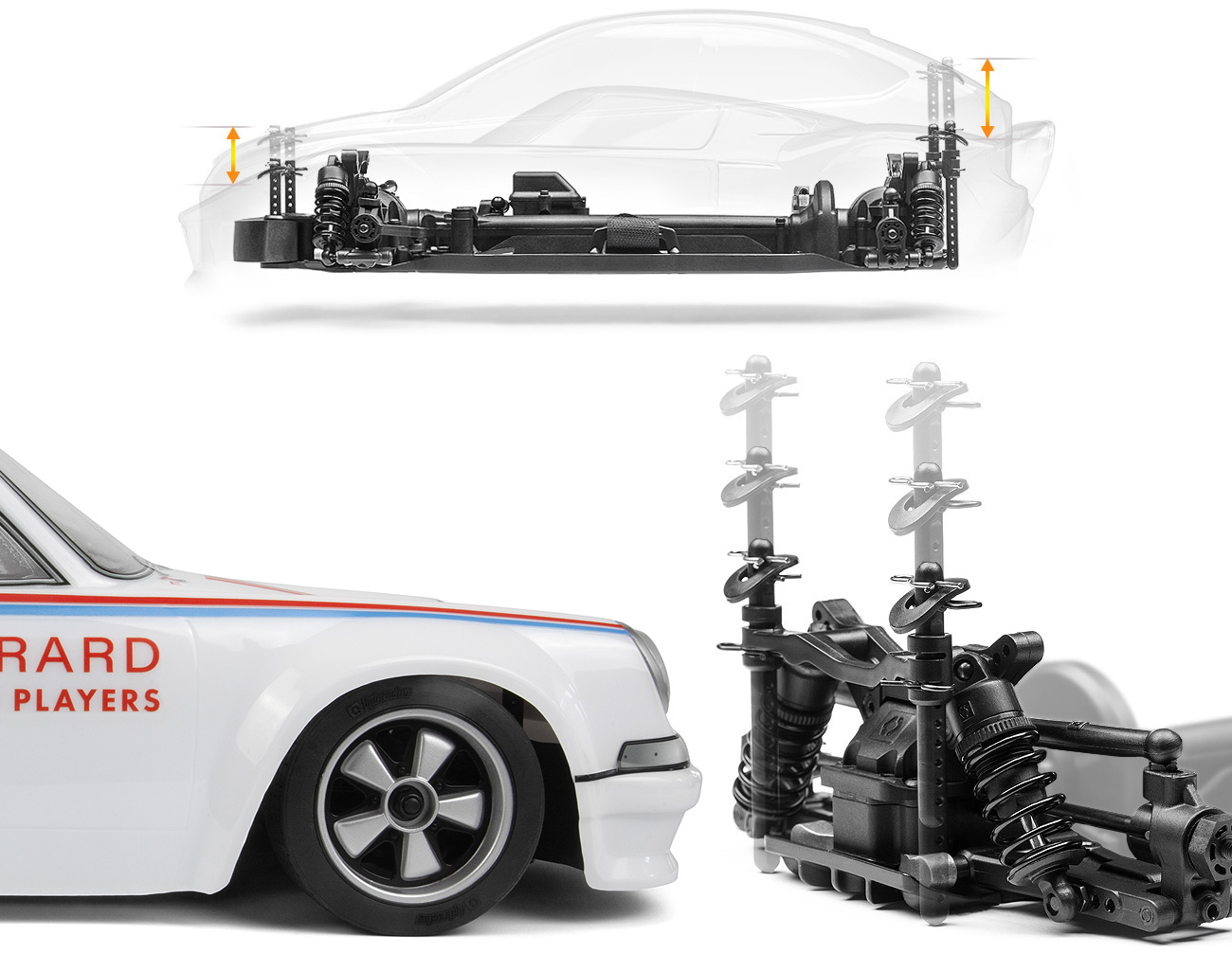 HPI Sport 3 Flux 1973 Brumos Porsche Carrera RSR Brushless 160788 - Abbildung 12