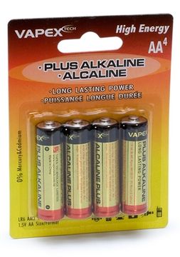 Vapex Plus Alkaline batteries AA (4)