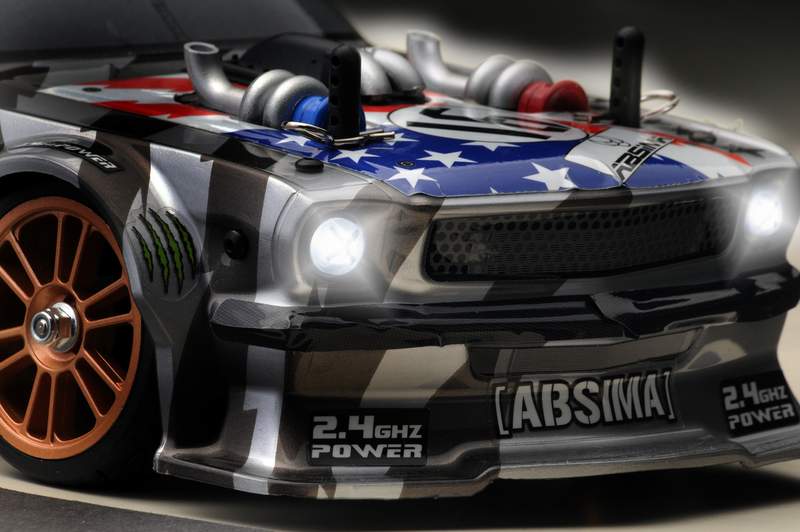 Absima 1:16 Speed Performance Touring Car "FUN MAKER" neon genesis 4WD Brushless RTR 16011