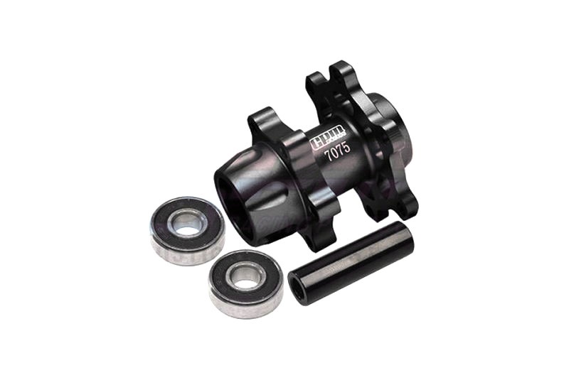 GPM Alu Felgen-Mitnehmer vorn schwarz (größere Lager)  1/4 PROMOTO-MX MOTORCYCLE RTR FXR-LOS06000/6 MX006BK