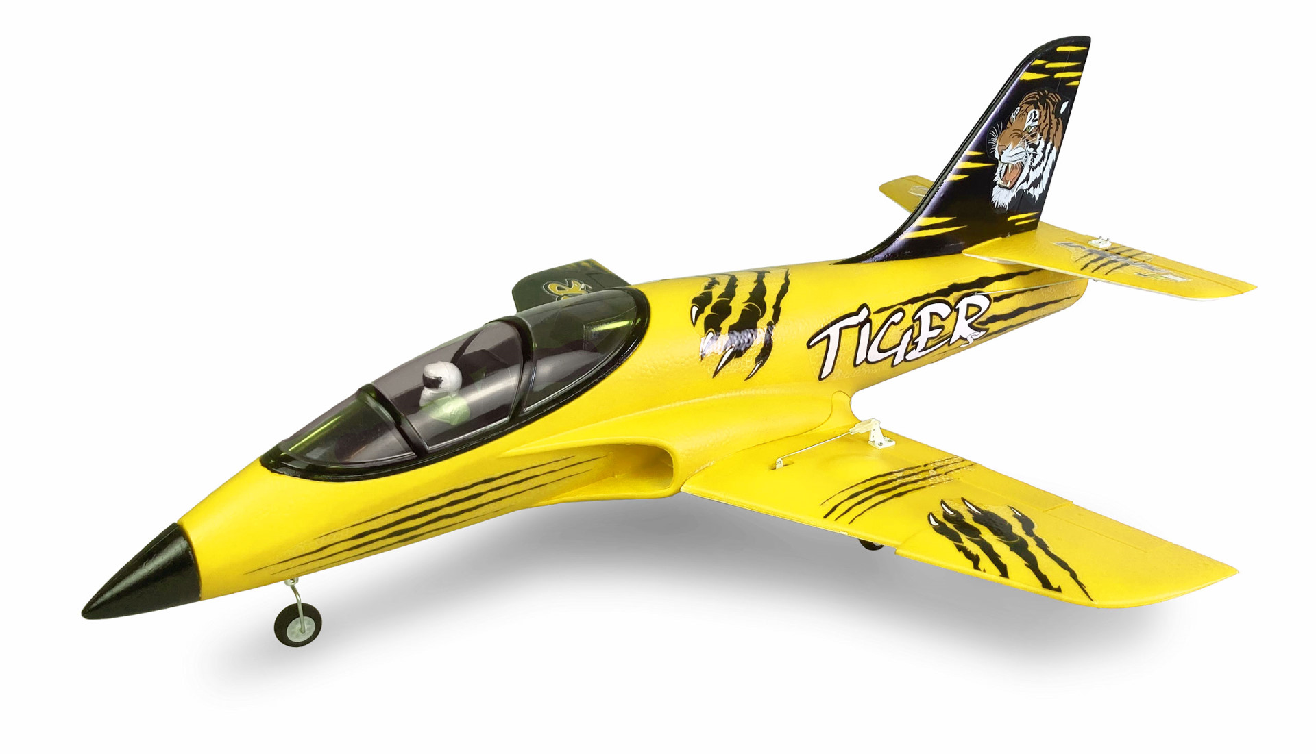 Amewi AMXFlight Tiger S Jet Gelb 55mm EDF PNP 24094 - Abbildung 1