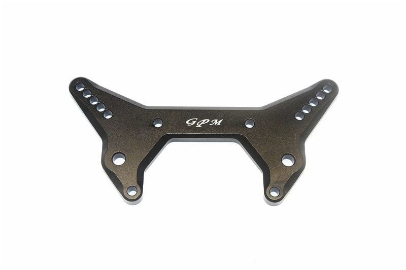 GPM Alu Dämpfersteher vorn schwarz ARRMA Limitless, Infraction 6s MAF028BK