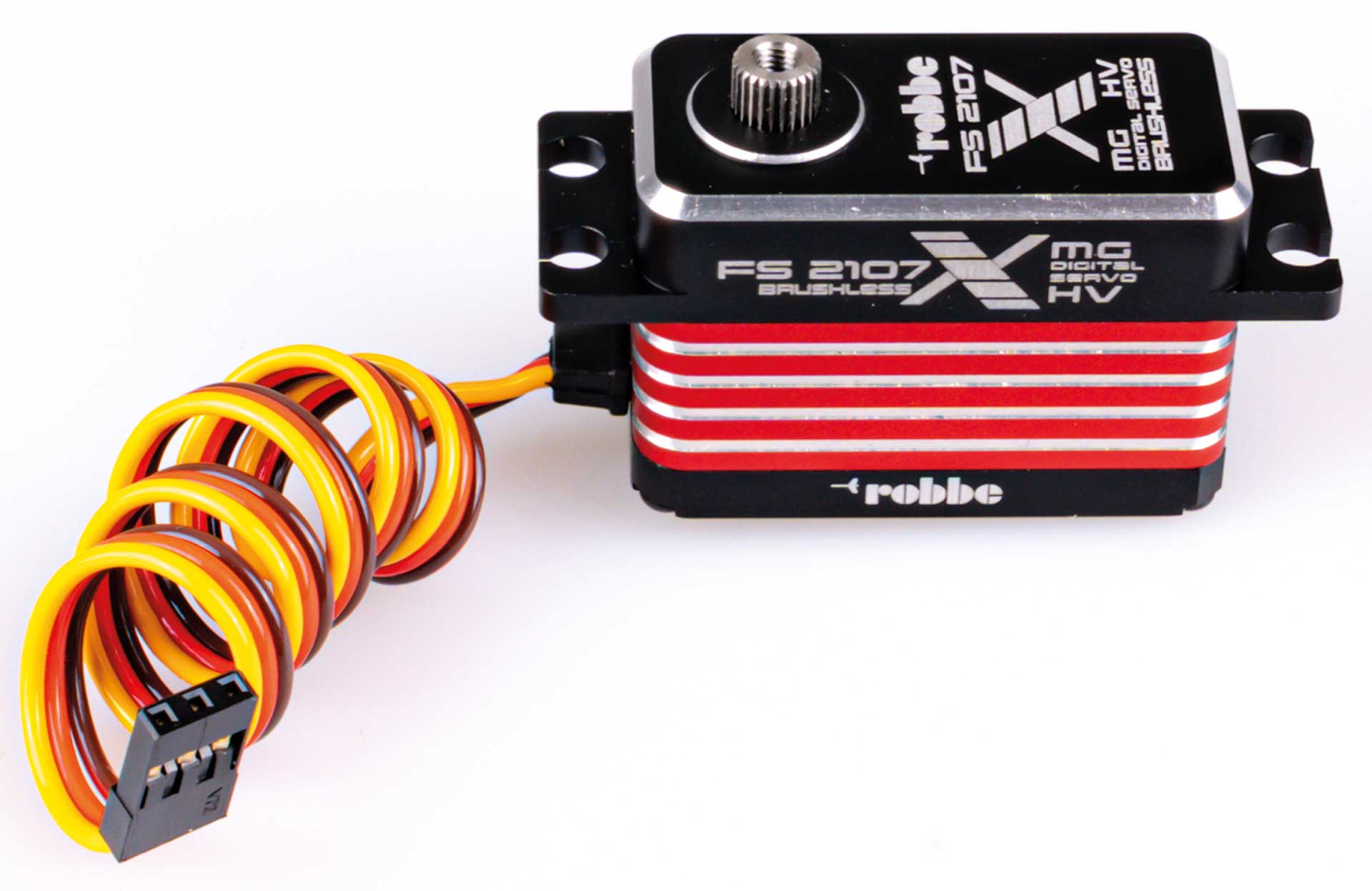 Robbe FS 2107X HV MG Digital Brushless Servo High Torque Low Profile Servo 9134