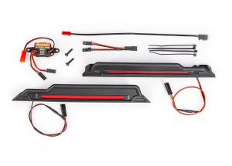 Traxxas Unterboden Licht-Set rot Funco 10998-RED